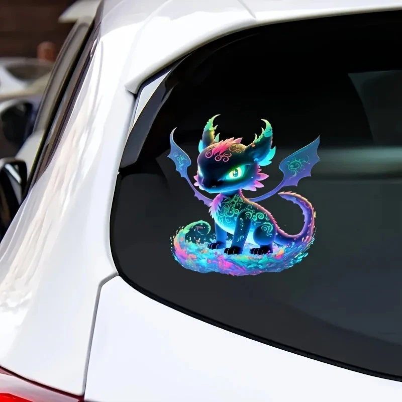Colorful Dragon Motorcycle Stickers